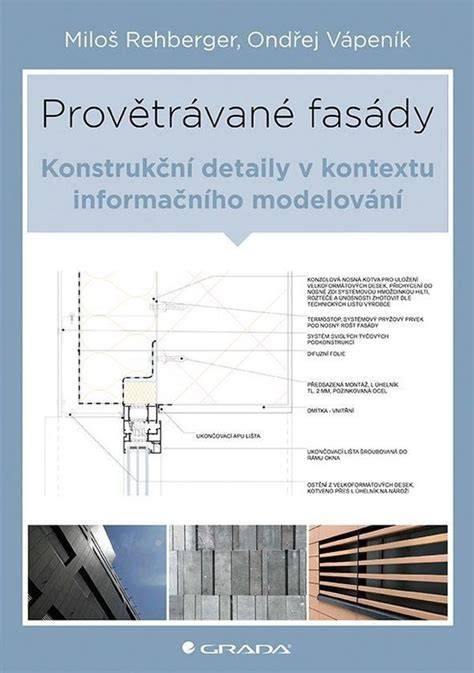 konstrukční detaily fasády infografika