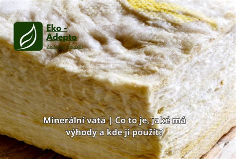 minerální vata vizualizace porovnání