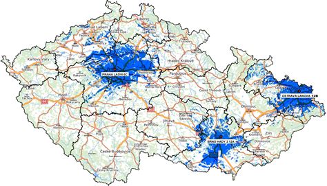 Mapa sídla a regionální pokrytí stavebnin
