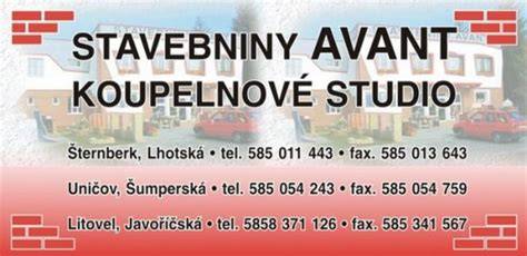 zobrazení prodejny stavebnin AVANT