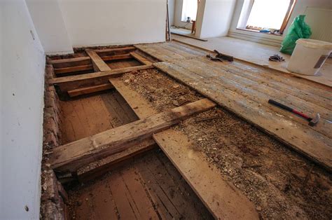 schematicke zobrazeni postupu vyrovnani drevene podlahy