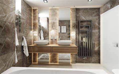 vizualizace koupelny 3D design