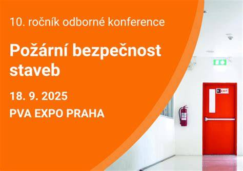 požární ochrana staveb infografika
