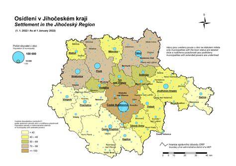 mapa správci infrastruktury Jihočeský kraj