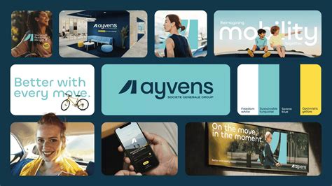 Ayvens logo a vizuální identita