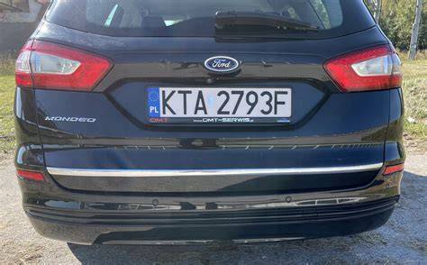 těsnicí lišta Ford Mondeo vizualizace kroky instalace